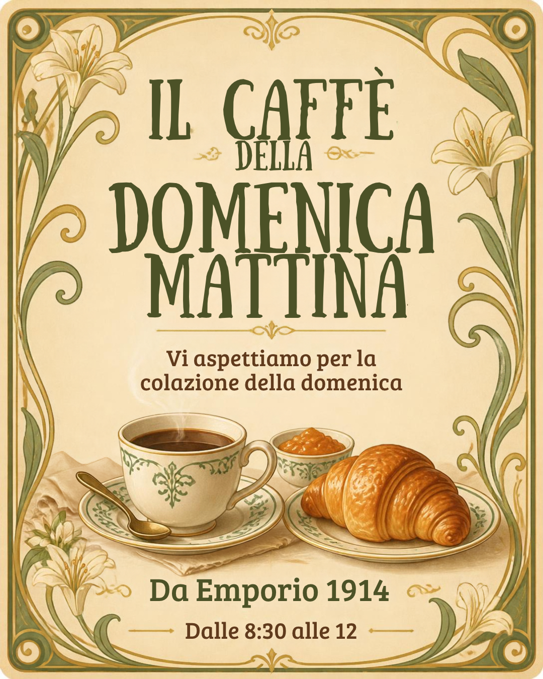 Colazione della Domenica da Emporio 1914